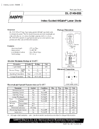 Datasheet DL-3149-055 manufacturer Sanyo