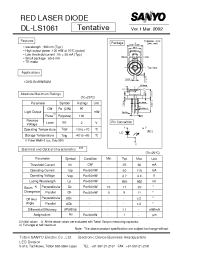 Datasheet DL-LS1061 manufacturer Sanyo