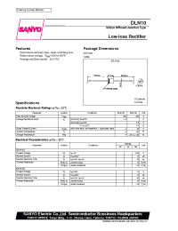Datasheet DLN10-200 manufacturer Sanyo