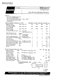 Datasheet DRA03TC manufacturer Sanyo