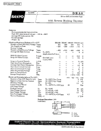 Datasheet DRA8 manufacturer Sanyo