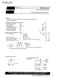 Datasheet DSA015 manufacturer Sanyo