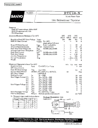 Datasheet DTC10E-N manufacturer Sanyo