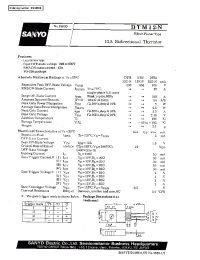 Datasheet DTM12-N manufacturer Sanyo