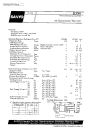 Datasheet DTN8 manufacturer Sanyo
