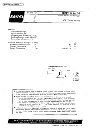 Datasheet DZF8.2 производства Sanyo