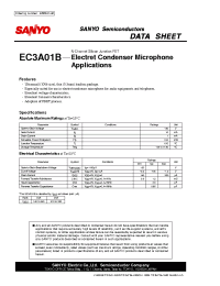 Datasheet EC3A01B manufacturer Sanyo