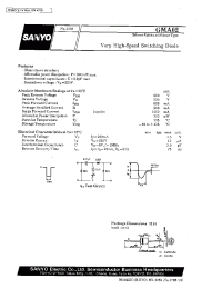 Datasheet GMA02 manufacturer Sanyo