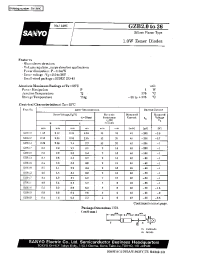 Datasheet GZB10 manufacturer Sanyo