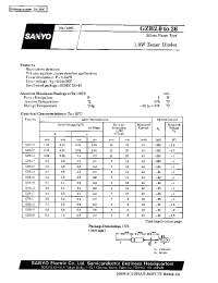 Datasheet GZB12 manufacturer Sanyo