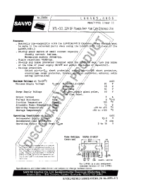 Datasheet LA4466 manufacturer Sanyo