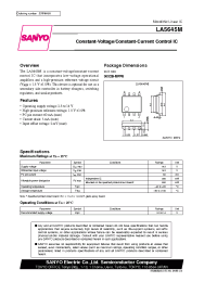 Datasheet LA5645M manufacturer Sanyo