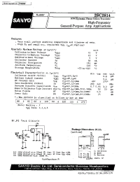 Datasheet LA6537M manufacturer Sanyo