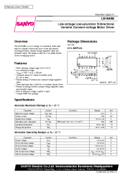 Datasheet LB1840M manufacturer Sanyo