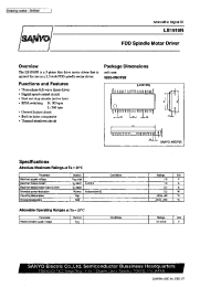 Datasheet LB1910N manufacturer Sanyo