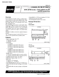 Datasheet LC35256A manufacturer Sanyo