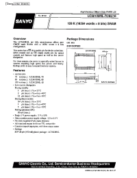 Datasheet LC36128ML-85 производства Sanyo