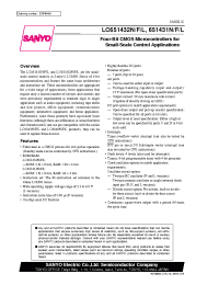 Datasheet LC651431N manufacturer Sanyo