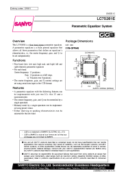 Datasheet LC75281 manufacturer Sanyo