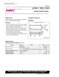 Datasheet LC78211 manufacturer Sanyo