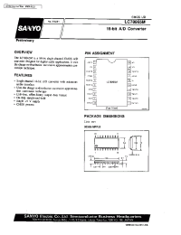 Datasheet LC78865M manufacturer Sanyo