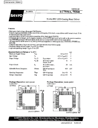 Datasheet LC7936B manufacturer Sanyo