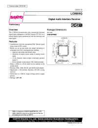 Datasheet LC8904Q manufacturer Sanyo