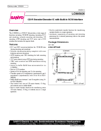 Datasheet LC895926 manufacturer Sanyo