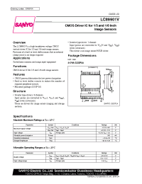 Datasheet LC89901 manufacturer Sanyo