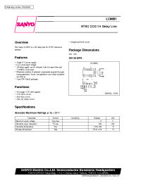 Datasheet LC8991 manufacturer Sanyo
