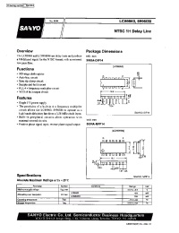 Datasheet LC89960 manufacturer Sanyo