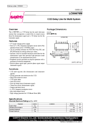 Datasheet LC89978M manufacturer Sanyo