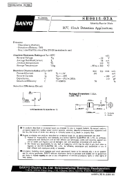 Datasheet SB0015-03A manufacturer Sanyo
