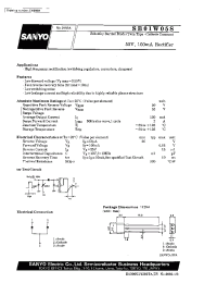 Datasheet SB02-03S manufacturer Sanyo