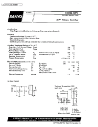 Datasheet SB05-18V manufacturer Sanyo