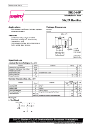 Datasheet SB30-03P manufacturer Sanyo