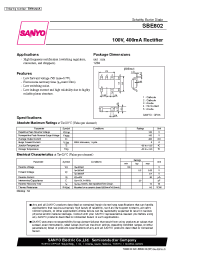 Datasheet SBE802 manufacturer Sanyo