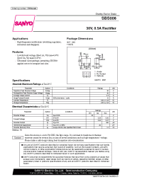 Datasheet SBS006 manufacturer Sanyo