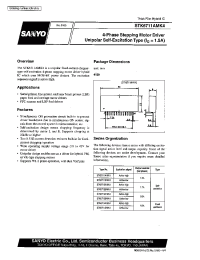 Datasheet STK6714BMK4 manufacturer Sanyo