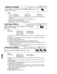 Datasheet STK7210 manufacturer Sanyo