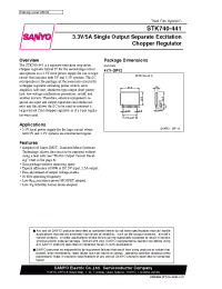 Datasheet STK740-471 manufacturer Sanyo