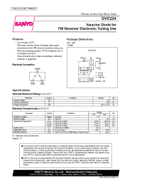 Datasheet SVC234 manufacturer Sanyo