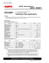 Datasheet VEC2901 manufacturer Sanyo