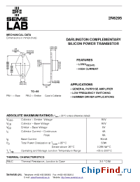 Datasheet 1N5226B-LCC3 manufacturer SemeLAB