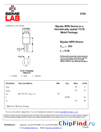 Datasheet 2N2894A manufacturer SemeLAB