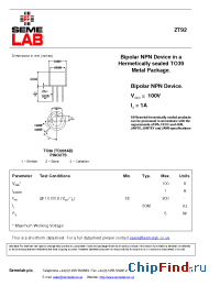 Datasheet 2N3734 manufacturer SemeLAB