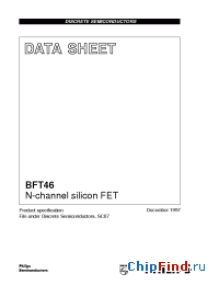 Datasheet BFT46/T1 производства SemeLAB