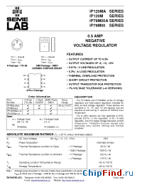 Datasheet IP120MA-15 производства SemeLAB