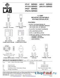 Datasheet IP137A manufacturer SemeLAB