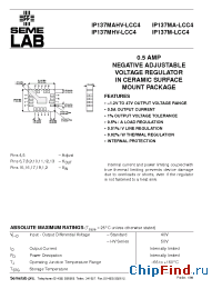 Datasheet IP137MAHV-LCC4 manufacturer SemeLAB